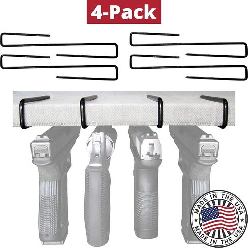 Gun Storage Solutions Magminder Magazine Rack and 4 Handgun Hanger Bundle in Saudi Arabia