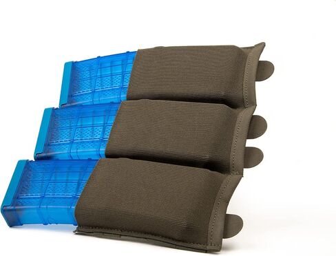 Blue Force Gear MOLLE Mag Pouches, Triple Magazine Pouch, Airsoft Magazines Small Pouches - 9.25 x 5.5 x 0.13 Inches in Kuwait