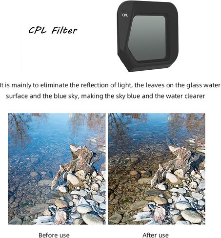 Optical Glass CPL Lens Filters Kit for Mavic 3 Classic Drone in Kuwait
