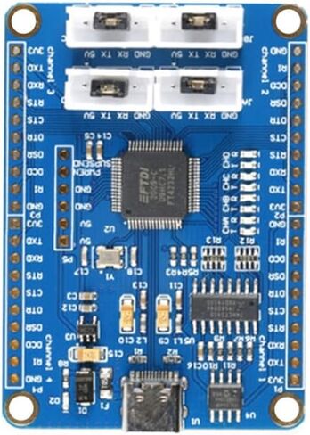 4 Port USB to UART TTL Converter, Serial Adapter Module 5V 3.3V in Kuwait