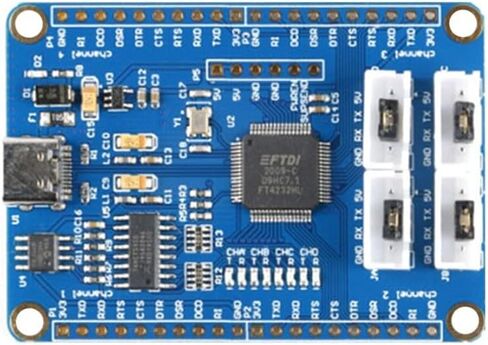 4 Port USB to UART TTL Converter, Serial Adapter Module 5V 3.3V in Kuwait