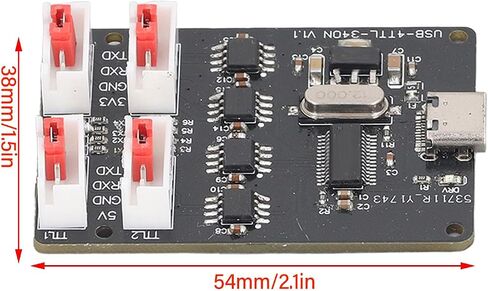 Pwshymi USB to TTL Serial Port Module, 4 Way Communication in Kuwait