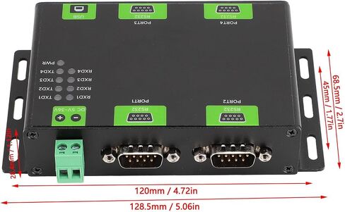 Industrial USB to RS232 Converter, FT4232HL Chip in Kuwait