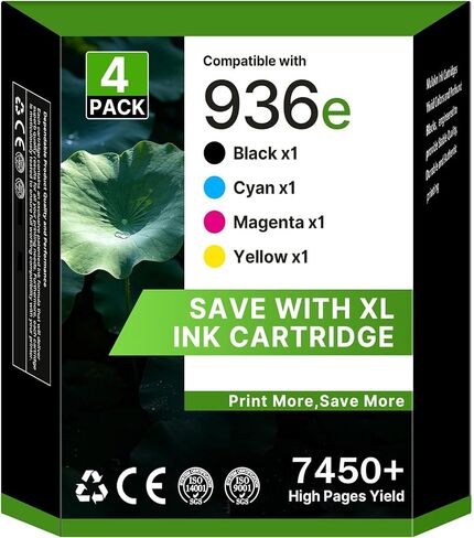 936 936xl 9125e ink cartridges Combo Pack for HP 936XL 936e Replacement in Kuwait