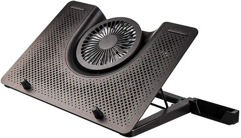 Laptop Cooling Pad, Notebook Cooler with Quiet Fan, Port, Screen, Gaming in Saudi Arabia