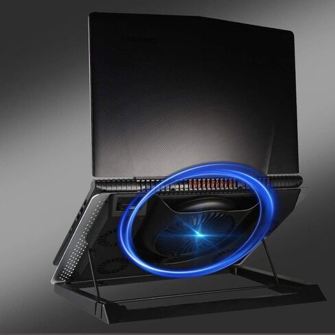 Laptop Cooling Pad, Notebook Cooler with Quiet Fan, Port, Screen, Gaming in Saudi Arabia