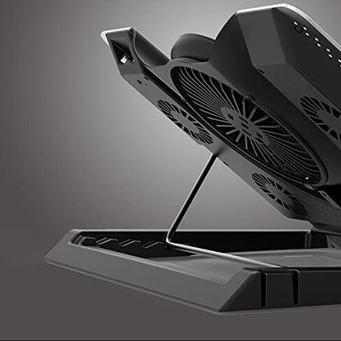 Laptop Cooling Pad, Notebook Cooler with Quiet Fan, Port, Screen, Gaming in Saudi Arabia