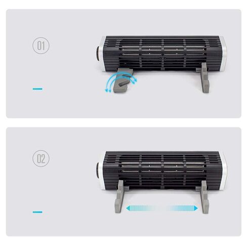 Laptop Cooling Pad, Cooler with Adjustable Stand, Cross-Flow Fan for Tablet Phone, Multi Function in Saudi Arabia