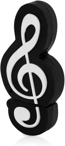 64GB USB 2.0 Music Note Notation Shape USB Flash Drive Pendrive Memory Stick Thumb Drive Jump Drive Flash Disk in Kuwait