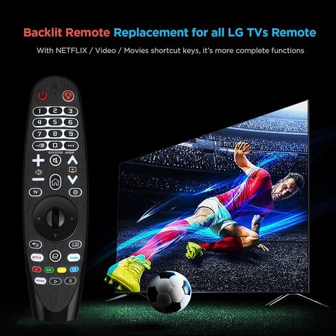 Universal Backlit Remote Control for LG Smart TV Magic Remote Compatible with All Models of LG TV (NO Voice Function No Pointer Function) in Kuwait