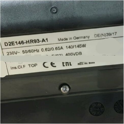 D2E146-HR93-A1 230V 50/60Hz 0.62/0.65A 140/145W Fan in Kuwait