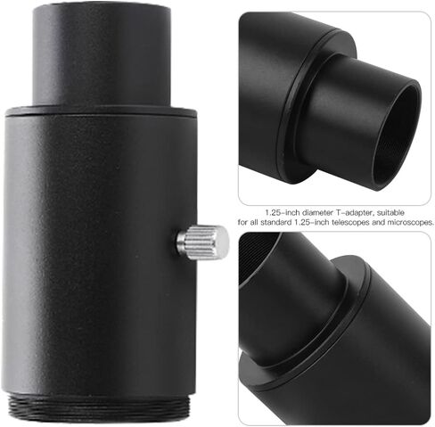 1.25 Inch Extension Tube Adapter Ring for E-Mount Camera T2 Telescope Microscope in Kuwait