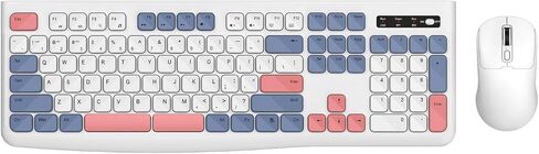 Diydeg Wireless Keyboard Mouse Combo, WK900, 105 Keys, BT 2.4G in Kuwait