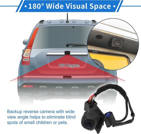 1 Pcs Rear View Camera for Kia Optima K5 2016 2017 2018 2019 2020 License Plate Park Assist Camera Backup Reverse Camera in Kuwait