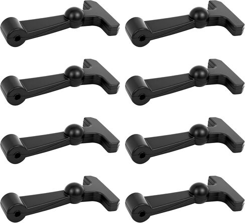 8Pcs Cooler Latch Replacements Compatible with Yeti Tundra RTIC and Other Related Coolers, Rubber Cooler Latch Upgrades, Black in Saudi Arabia