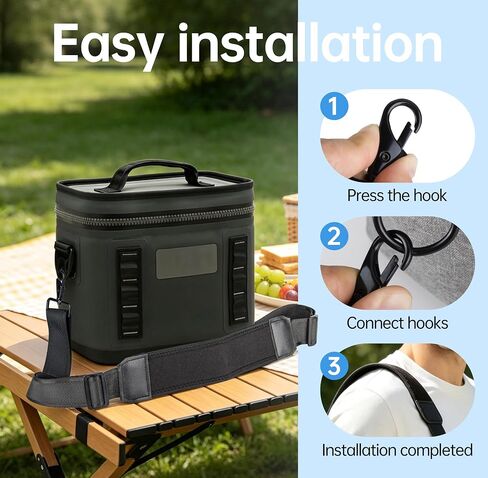 Cooler Straps Compatible with Yeti, Cooler Tie Down Straps, Black in Kuwait