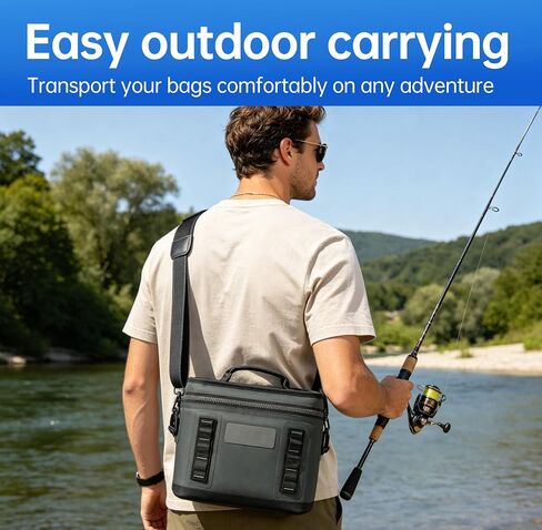 Cooler Straps Compatible with Yeti, Cooler Tie Down Straps, Black in Kuwait