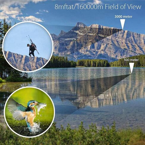 Binoculars 60X60 Long Range Hd Telescope Powerful Binoculars Low Light Night Vision Binoculars for Tourist Camping in Kuwait
