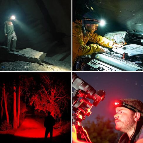 sofirn H25LR Rechargeable LED Headlamp with Red Light, 90 High CRI in Kuwait
