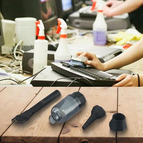 Practical Vacuum Kit for X3 Handheld Fan Including Brush and Nozzles, Designed to Convert Fan into Small Vacuum Cleaner for Dust Removal on Various Surfaces in Saudi Arabia