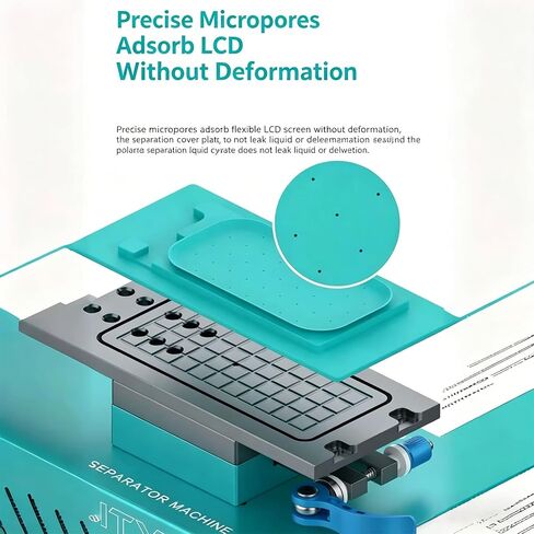 Reverse Screen Separation Pad with Antislip Silicone Mat in Saudi Arabia