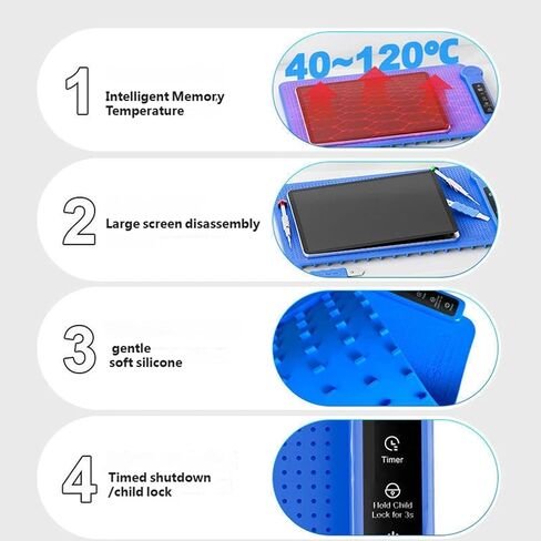 Silicone LCD Screen Separator Heat Plate for Devices in Saudi Arabia