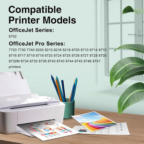 952XL Ink Cartridges Replacement for HP 952XL Ink Cartridges Combo Pack Latest Chip 952 XL for HP OfficeJet Pro 8710 7740 8715 8210 8720 8702 8725 8730 Printers 952XL Balck Cyan Magenta Yellow, 4 Pack in Saudi Arabia