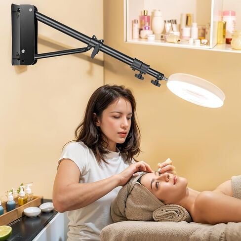 MACTREM Ring Light Wall Mount, 71.65’’/182cm Wall Mounting Triangle Boom Arm for Strobe Light, Photography, Softbox, Reflector,Umbrella,Studio Video Light, Support 180°Rotation in Saudi Arabia