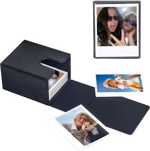 Picture Holder Case for Polaroid Now/600/I-Type/Wide Camera, Black in Saudi Arabia