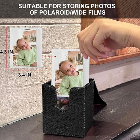 Picture Holder Case for Polaroid Now/600/I-Type/Wide Camera, Black in Saudi Arabia