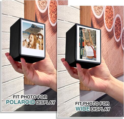 Picture Holder Case for Polaroid Now/600/I-Type/Wide Camera, Black in Saudi Arabia
