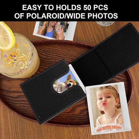 Picture Holder Case for Polaroid Now/600/I-Type/Wide Camera, Black in Saudi Arabia