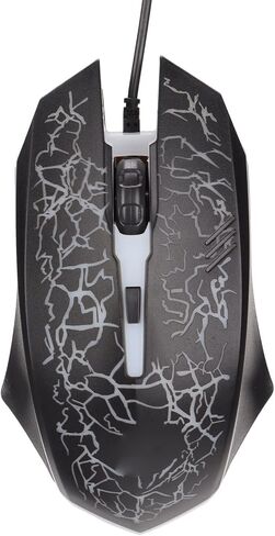 Pissente USB Keyboard Mouse Combo, 104 Keys Colorful Backlight in Saudi Arabia