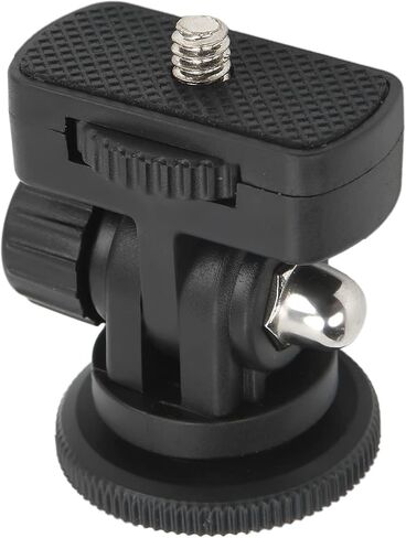 CHICIRIS Monitor Ball Head with 180 Adjustment, 1/4 Screw and Cold Shoe Adapter in Kuwait
