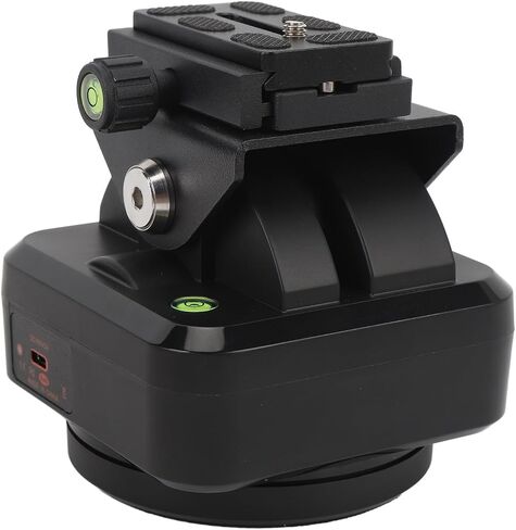 Remote Control Pan Tilt Head, 360 Degree Motorized Rotating Tripod Head for Smartphones in Kuwait