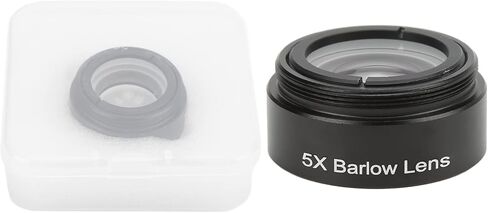CHICIRIS Microscope 5X Barlow Lens with .6 Threaded Interface for Stereo in Saudi Arabia