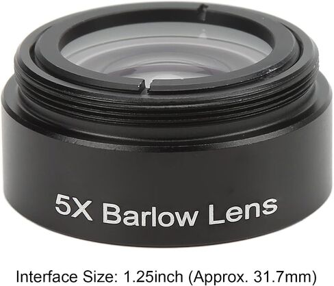 CHICIRIS Microscope 5X Barlow Lens with .6 Threaded Interface for Stereo in Saudi Arabia