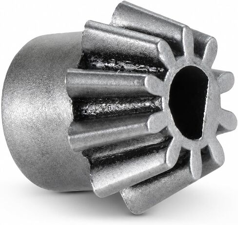 GoldenBall Solink Steel Motor Pinion Gear for Airsoft AEG Motors, D-Type Shaft Compatible, Enhanced Tooth Design, Low Noise, High Durability in Kuwait