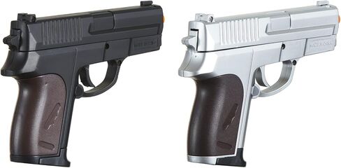 New James Bond Twin Spring Airsoft Dual Pistol Combo Pack Set Hand Gun w/Case 6mm BB 0.12g (Two Airsoft Pistol) in Kuwait
