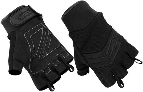 Hugger Men’s Air Cooled No Sweat Knit Extreme Comfort Fingerless Riding Gloves in Saudi Arabia