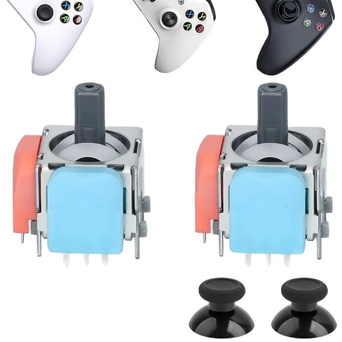 2Pcs TMR Joysticks, 80W Soldering Iron Repair Tool Kit Compatible with XBOX in Saudi Arabia