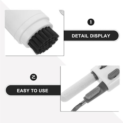 -1 Electronic Cleaning Kit for Phones and Laptops, White Abs in Kuwait
