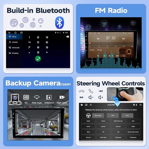 Leadfan Android 13 Car Radio for Honda Acura MDX 2007-2013 4+64G Stereo in Kuwait