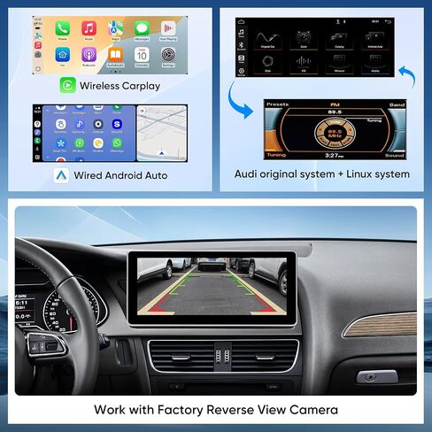 10.25 inch Touch Screen for Audi A4 A5 S4 S5 RS4 RS5 Concert/Symphony in Kuwait