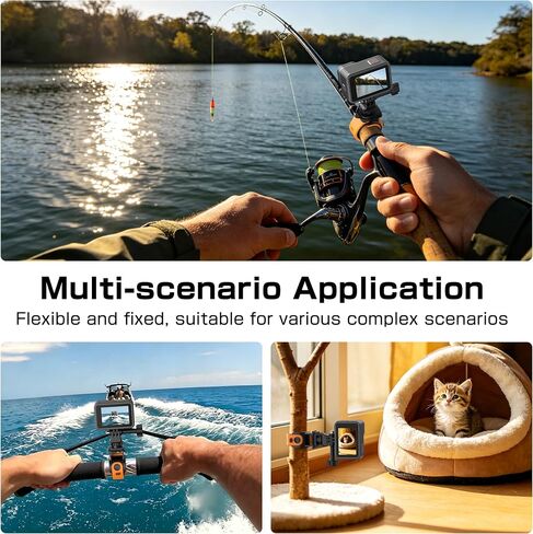 Quick Release Camera 360 Strap Mount Flexible Wrap Band for Insta360 X6X5X4 in Saudi Arabia