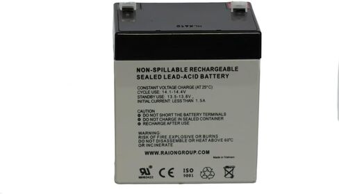Raion Power RG126-22HR 12V 5.5Ah Compatible Replacement High Rate Discharge Rechargeable Battery for CSB HRL1223WF2-8 Pack in Kuwait