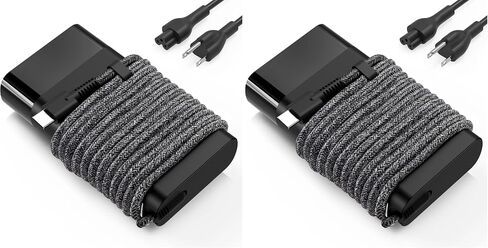 Slim 65W USB C Charger，Compatible with Hp EliteBook Chromebook Spectre ProBook Envy Fast Charging Type C Travel Laptop Power Adapter in Kuwait