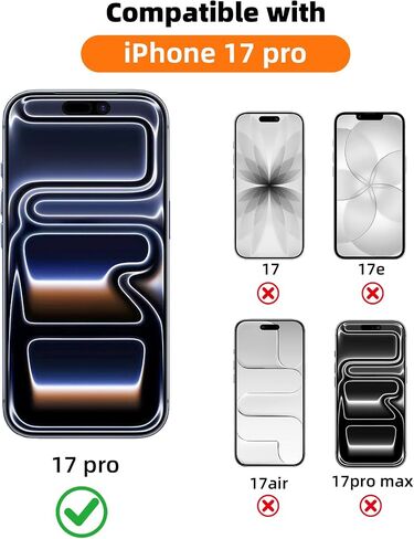 3 Pack iPhone 17 Pro Privacy Screen Protector 6.3 inch in Kuwait