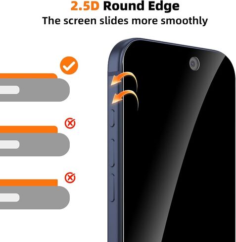 3 Pack iPhone 17 Pro Privacy Screen Protector 6.3 inch in Kuwait