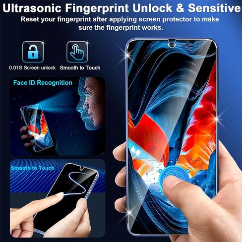 Letosan 3 عبوات واقي شاشة للخصوصية لهاتف Samsung Galaxy S25 FE من الزجاج المقسى + 2 واقي عدسة الكاميرا، مضاد للتجسس حقيقي 25 درجة، صلابة 9H+، فتح بصمات الأصابع، حافظة خالية من الفقاعات مقاس 6.7 بوصة in Kuwait